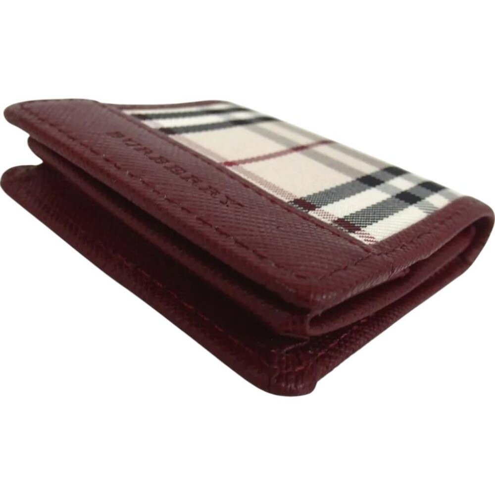 418166BS (L1) Burberry Wallet Nova Check Beige PVC - Picture 3 of 11